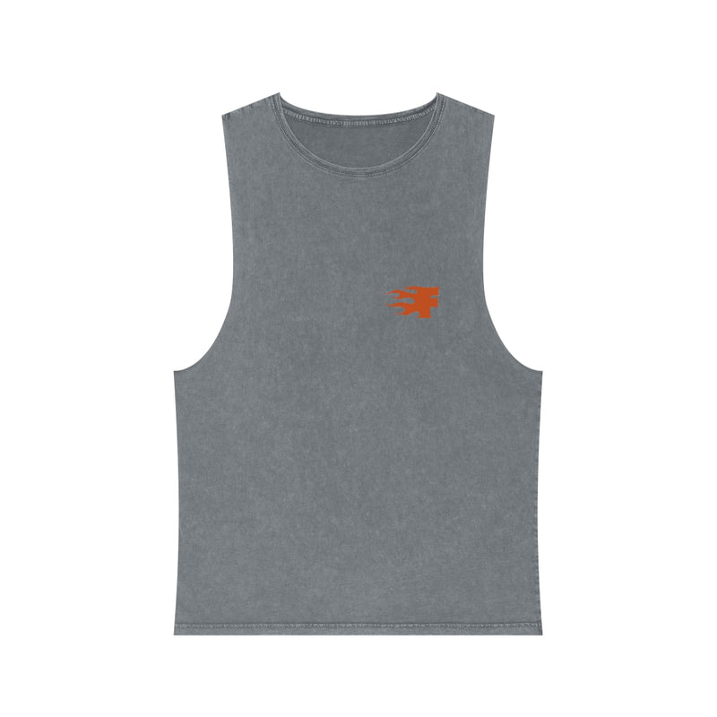 Fisse Hele Natten Stonewash Tank Top